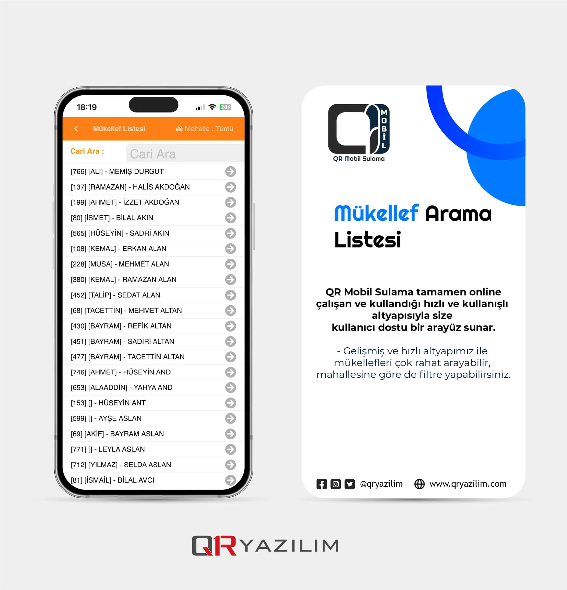 QR Mobil Sulama